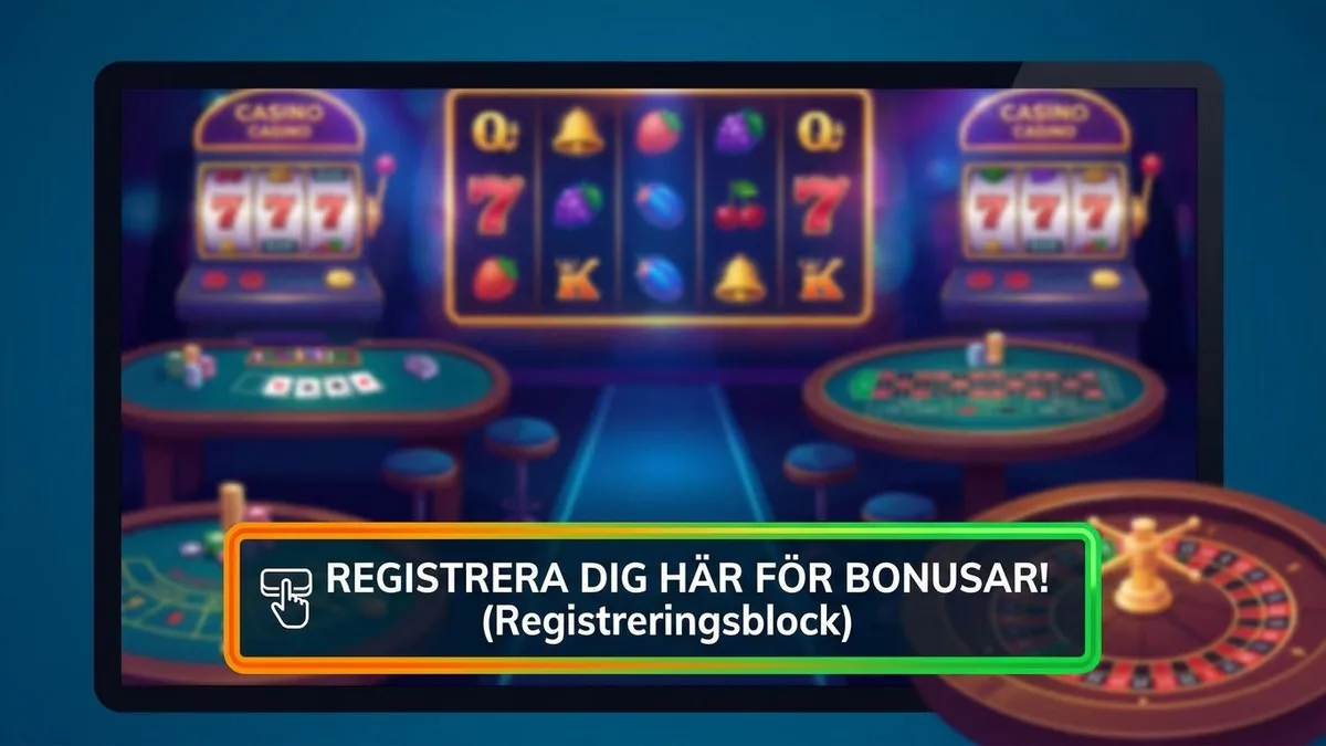 Registrera dig med bonus